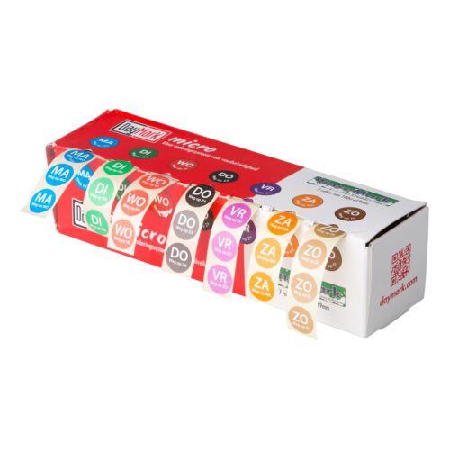 Starterskit afwasbare stickers 7x100/doos (115702)