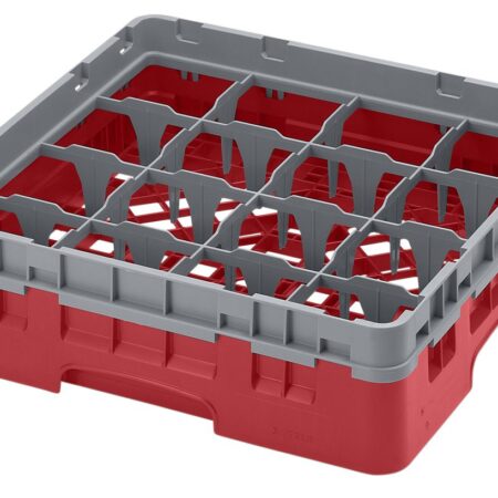 Vaatwasmand rood 16-comp. max. Ø10,9 cm