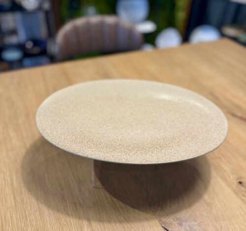 plat bord 36x25.5cm ovaal cirro beige