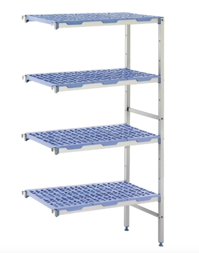 tournus hoekrek met 4 schappen 40x65cm