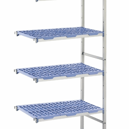 tournus hoekrek met 4 schappen 40x65cm