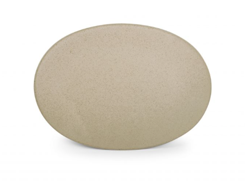 plat bord 36x25.5cm ovaal cirro green