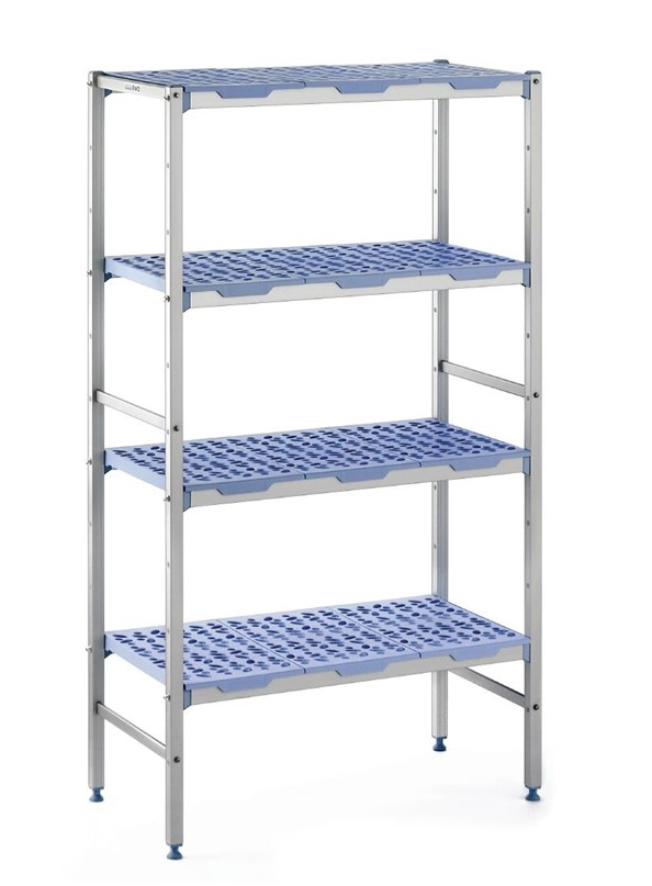 Tournus lijnrek met 4 schappen 50x169cm