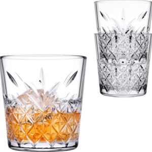 timeless stapelbaar whisky glas 345ml