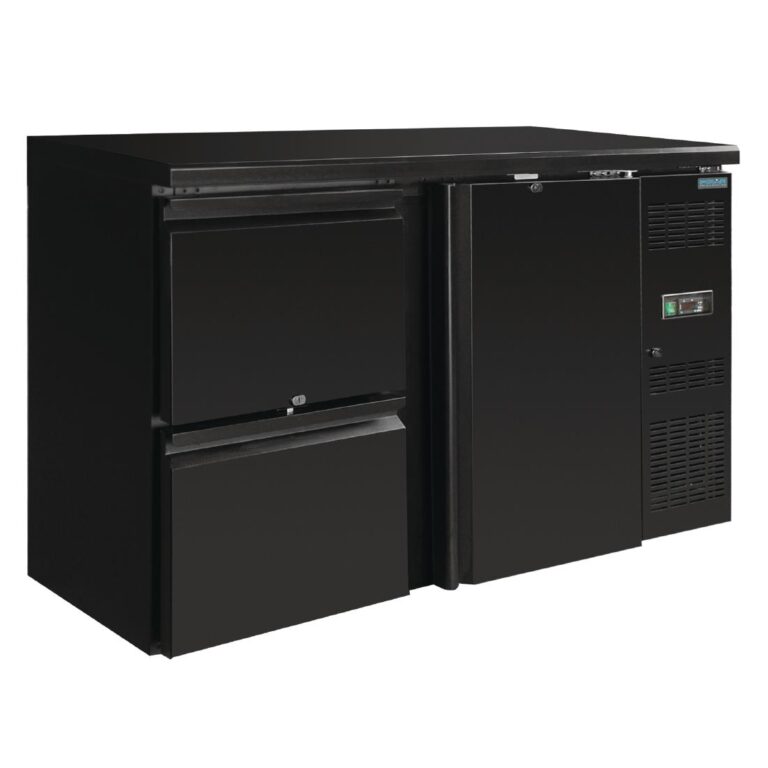 Polar U-serie koelwerkbank 1 deur en 2 laden