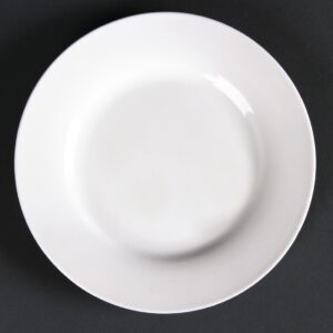 Olympia Lumina borden met brede rand 15cm (6 stuks)