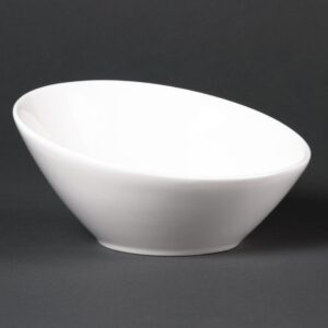 Olympia Lumina hellende ovale schalen 14,8cm (6 stuks)