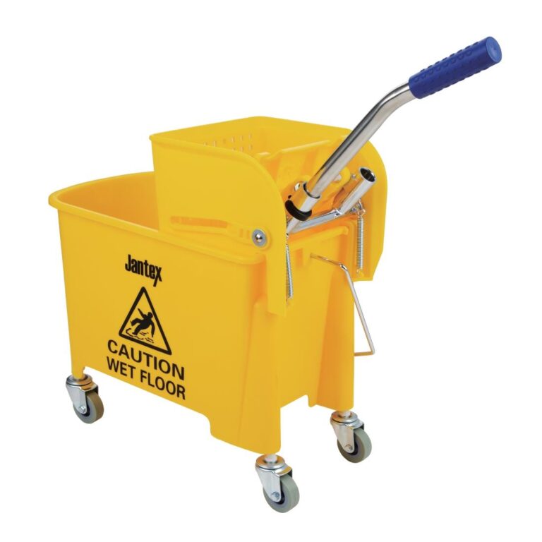 Jantex Kentucky rolemmer met wringer geel 20L