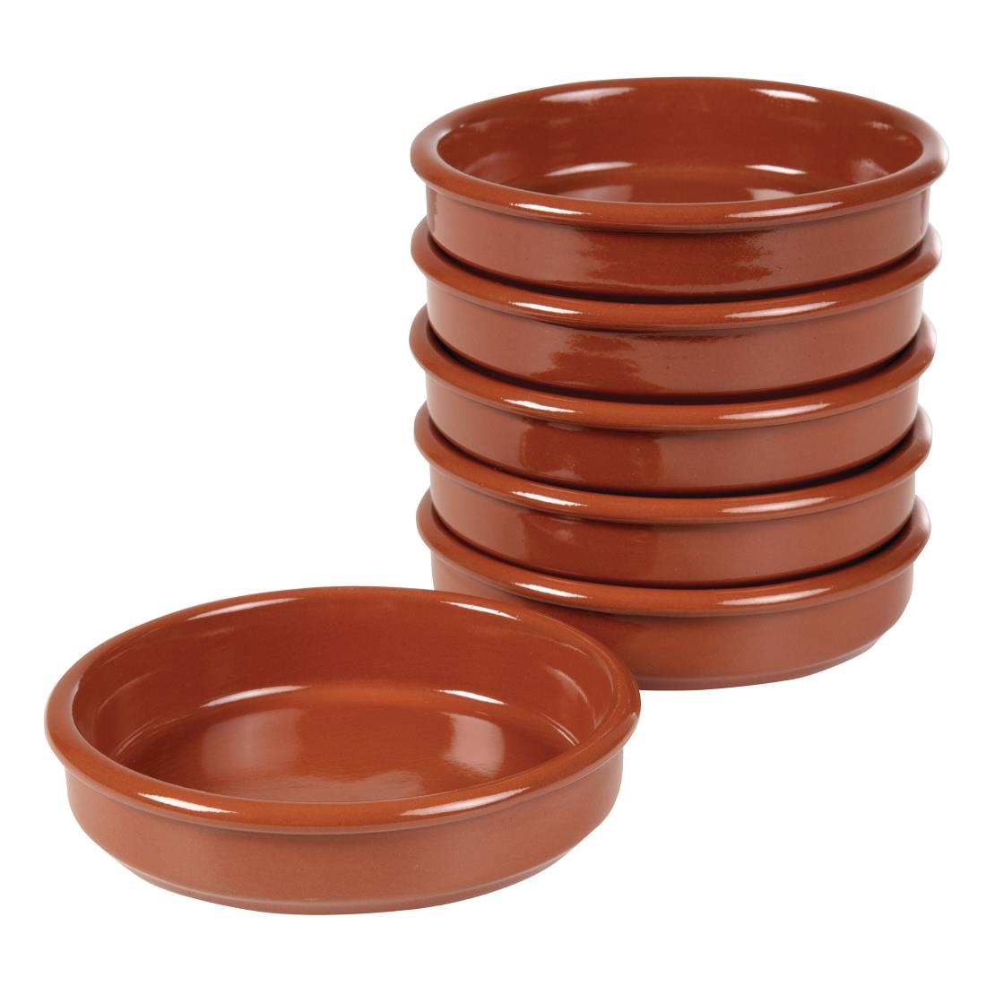 Terracotta tapasschaaltjes 12,8cm (24 stuks) - Afbeelding 4