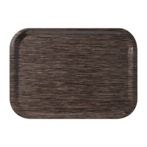 Roltex melamine fast-food dienblad 375 x 265mm wengé