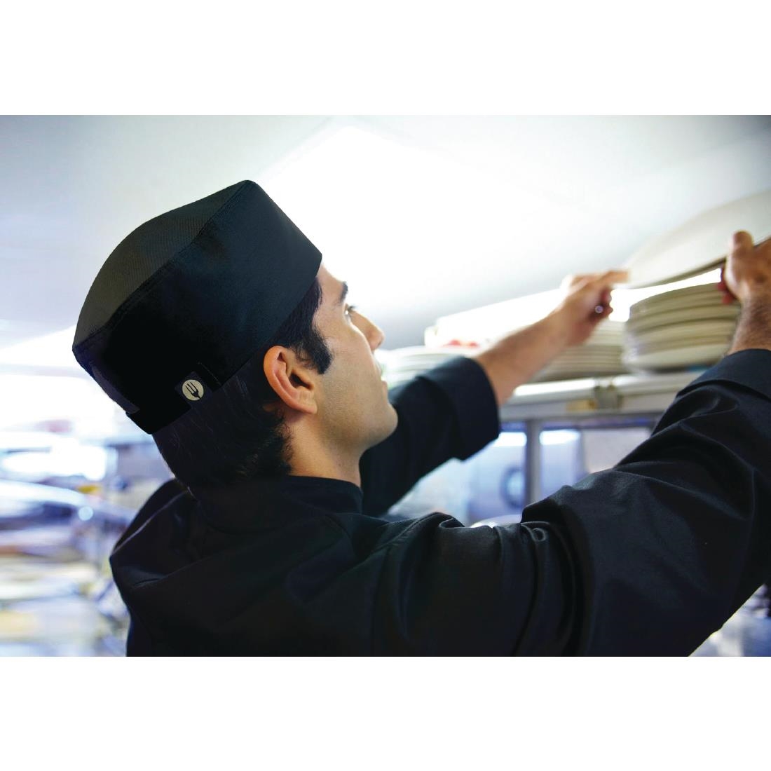 Chef Works Cool Vent beanie zwart - Afbeelding 8