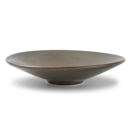 Kom 17,5xH3,5cm dark brown Escura