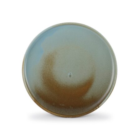 Plat bord 28,5xH2,5cm brown/green Escura