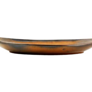 Serveerschaal 33x22,5xH4cm dark brown Escura