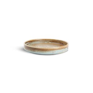 Plat bord 17,5xH2,5cm brown/green Escura