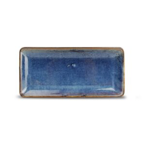 Serveerschaal 11,5x25,5cm blue Nova