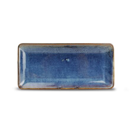 Serveerschaal 11,5x25,5cm blue Nova