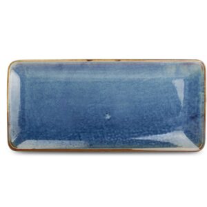 Serveerschaal 16x35,5cm blue Nova