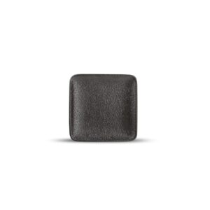 Plat bord 10x10cm black Dusk