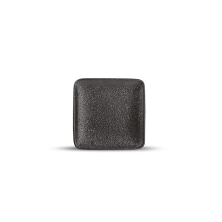 Plat bord 10x10cm black Dusk