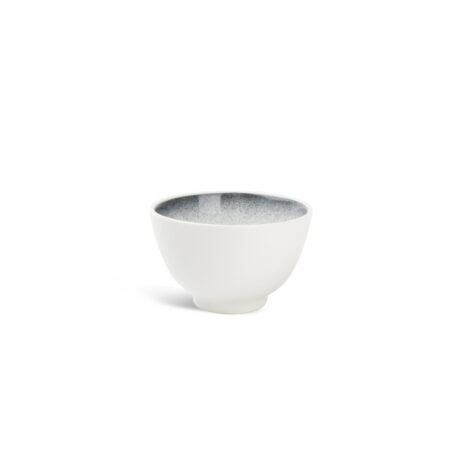 Kom 10xH6cm black speckled Dusk