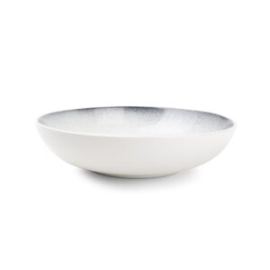 Diep bord 25xH6cm black speckled Dusk