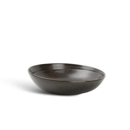 Diep bord 22xH6cm black Ceres