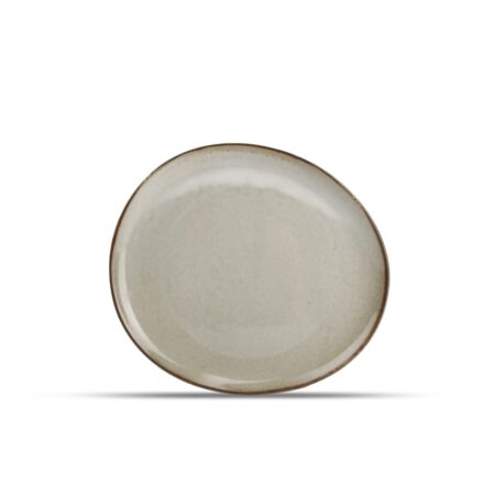 Plat bord 21x18,5cm grey Ceres