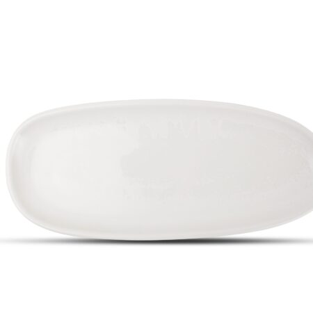 Plat bord 34x14,5cm white Ceres