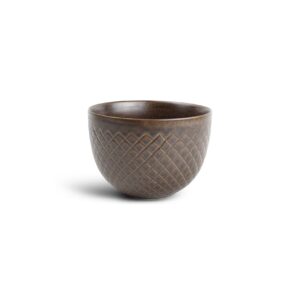 Kom 12xH8cm diamond copper Brass