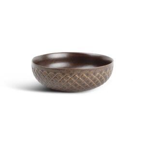 Kom 16xH4,5cm diamond copper Brass