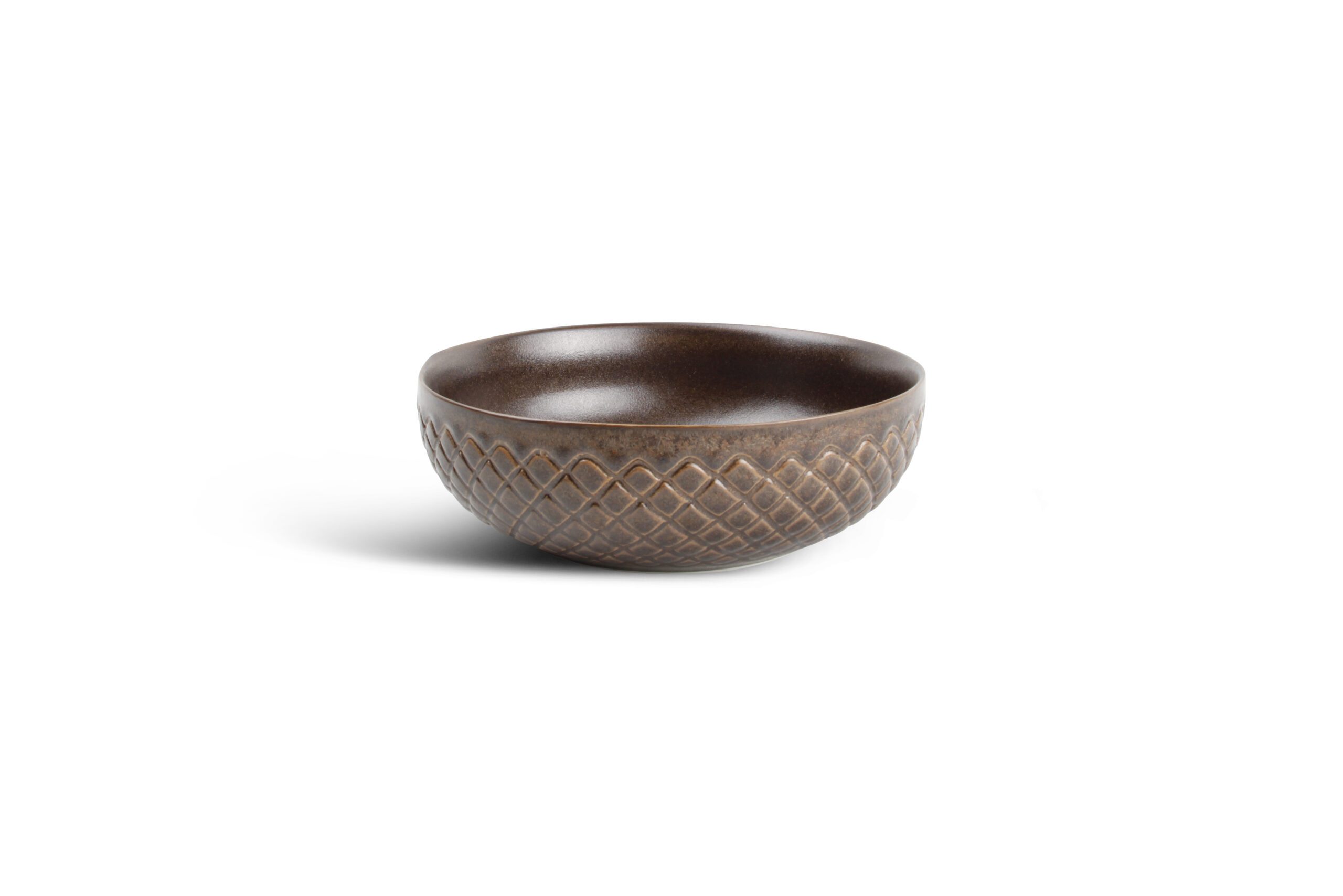 Kom 16xH4,5cm diamond copper Brass