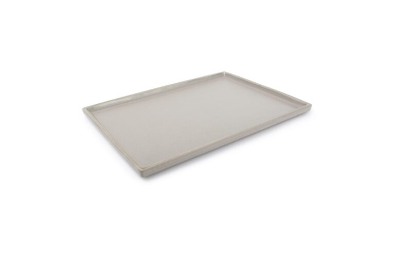 Serveerschaal 28,5x20xH1,5cm brown Structo