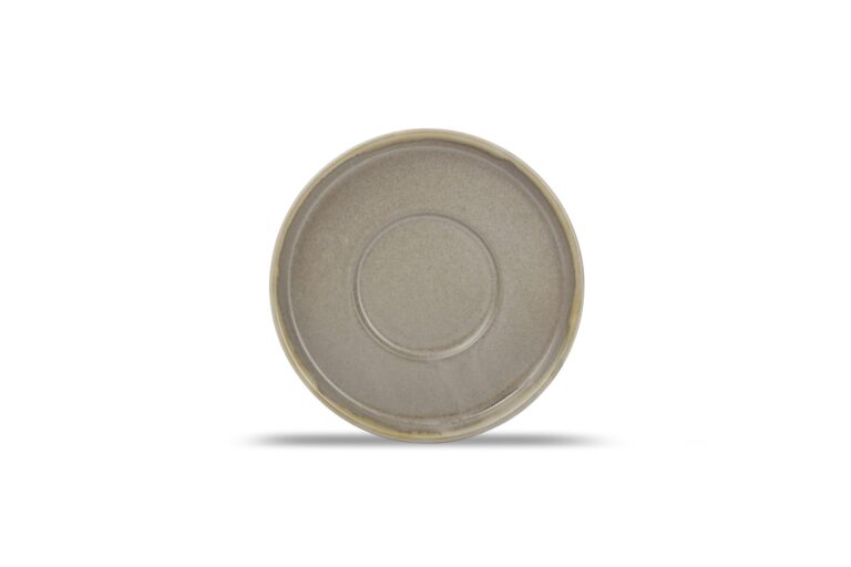 Schotel 14xH1,5cm voor kop 20cl brown Structo