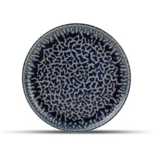 Plat bord 26cm cobalt Oxido