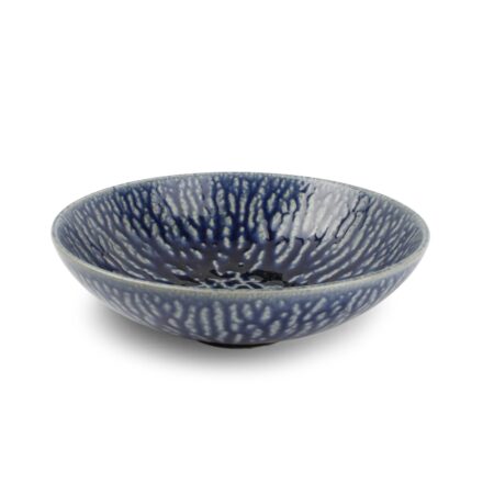 Diep bord 22,5xH7cm cobalt Oxido