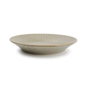 Diep bord 24xH4cm sage green Aurora