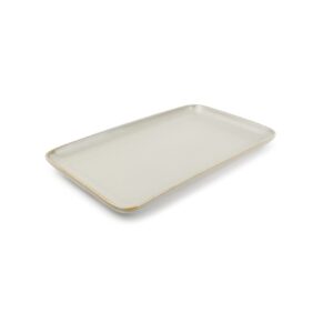 Serveerschaal 26x16cm sage green Valet