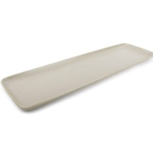 Serveerschaal 53x16cm sage green Valet