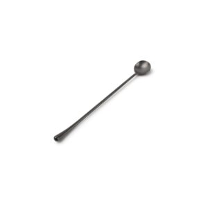 Longdrinklepel matte black Revive - set/6