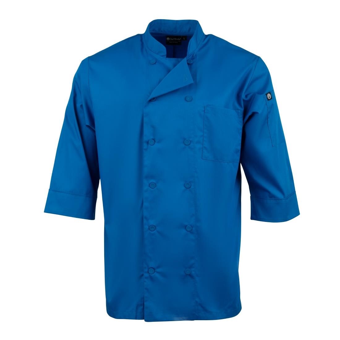 Chef Works unisex koksbuis blauw M - Afbeelding 8