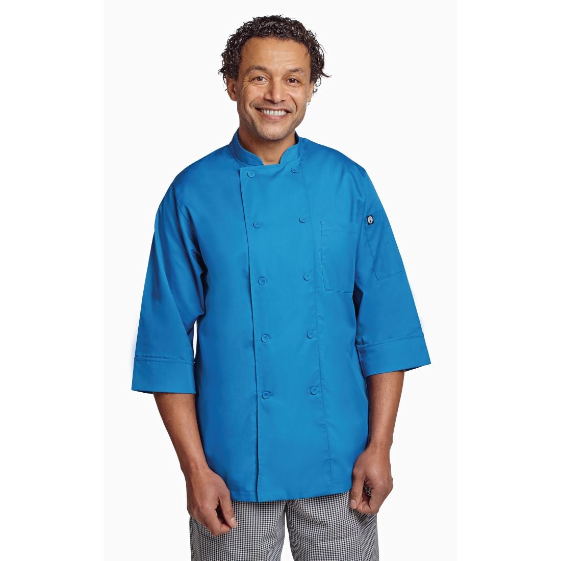 Chef Works unisex koksbuis blauw M - Afbeelding 5