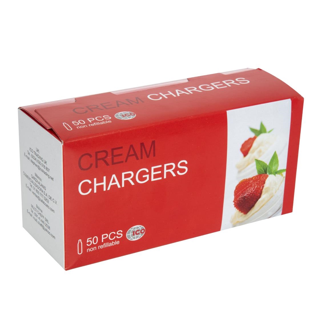 Vogue slagroompatronen (50 stuks) - Afbeelding 4