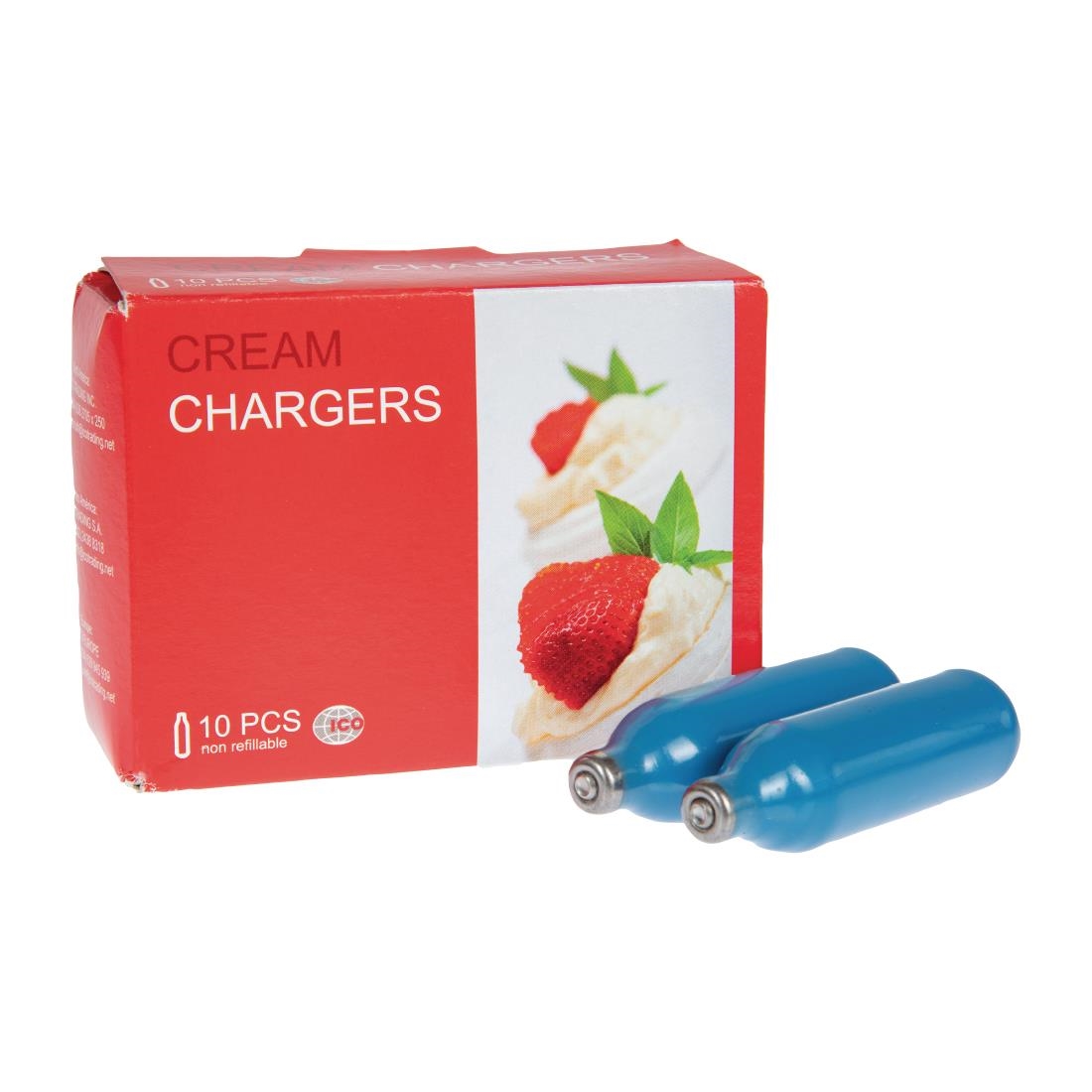 Vogue slagroompatronen (10 stuks) - Afbeelding 3