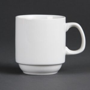 Olympia Whiteware stapelbare mok 28,4cl (12 stuks)