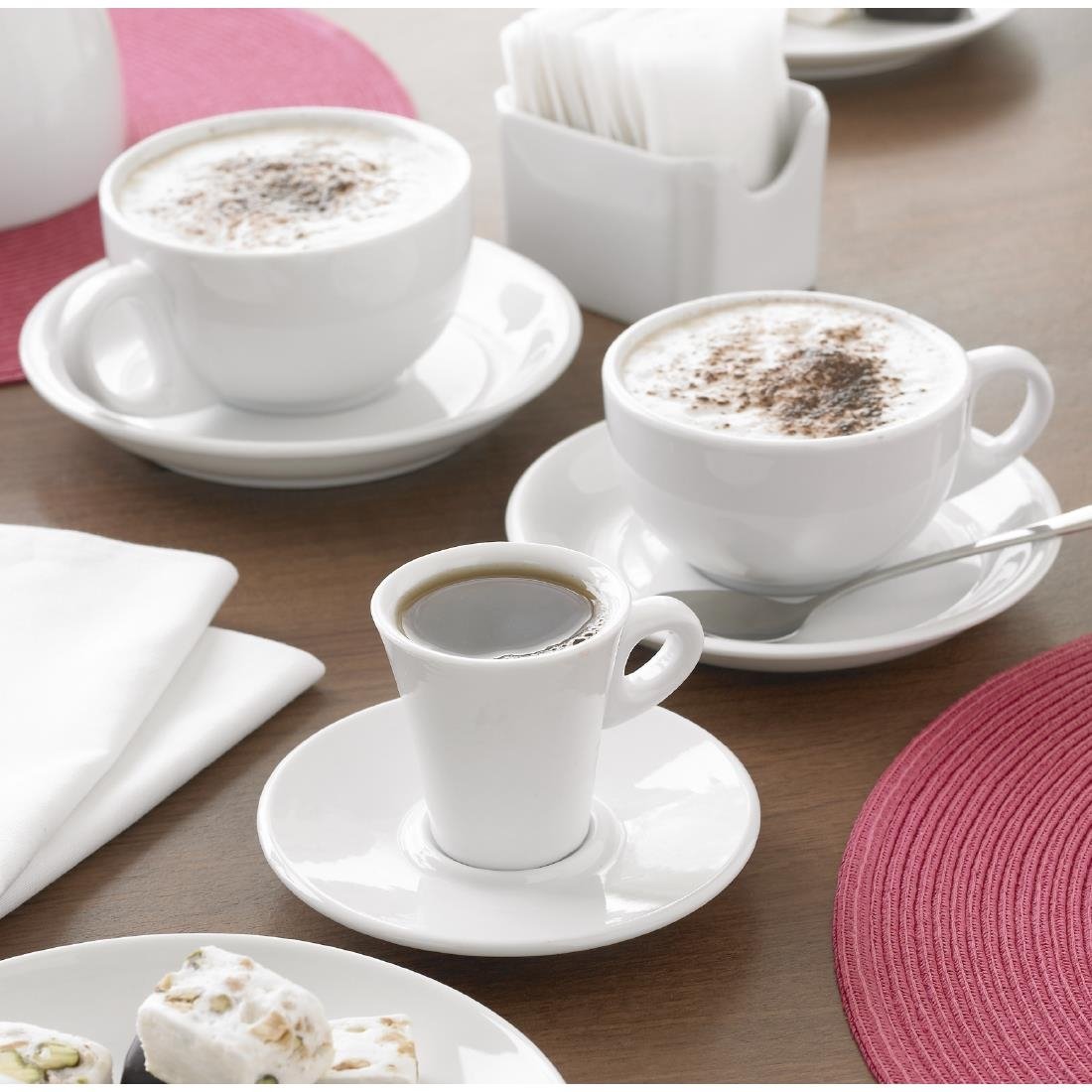 Olympia Whiteware cappuccinokop 30cl (12 stuks) - Afbeelding 5