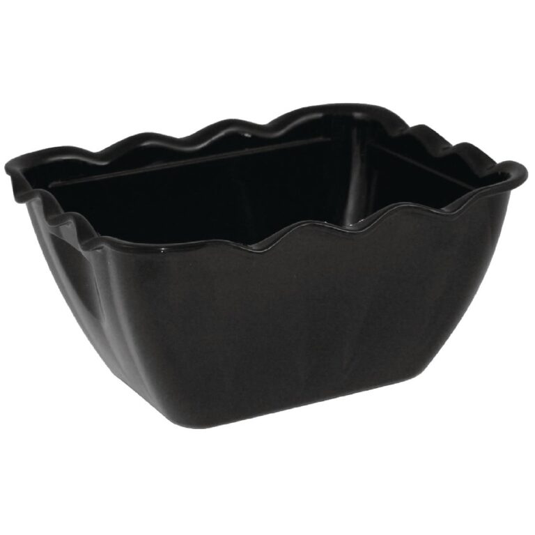 Olympia Kristallon buffetschaal zwart 0,75L
