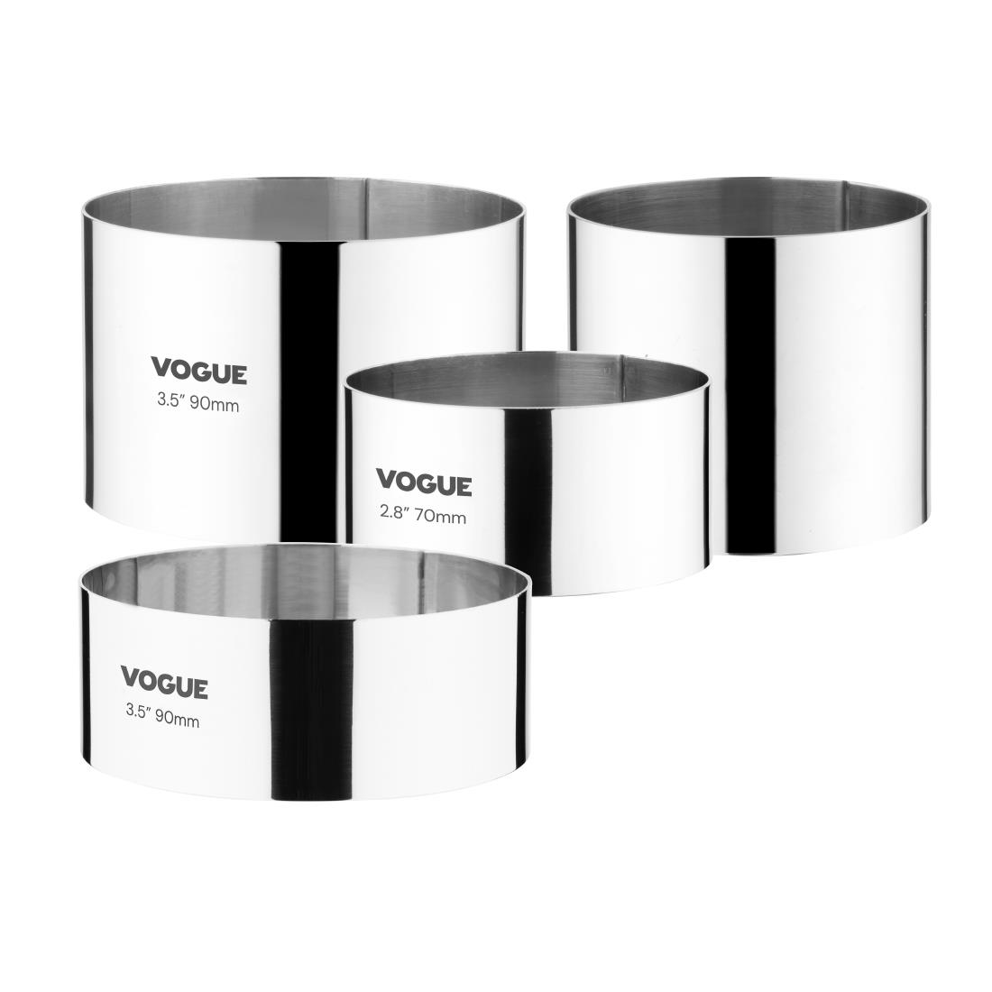 Vogue ronde moussering 3,5 x 9cm - Afbeelding 5