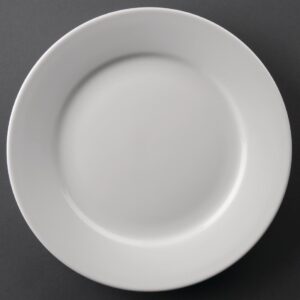 Olympia Athena borden met brede rand 22,8cm (12 stuks)