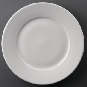 Olympia Athena borden met brede rand 25,4cm (12 stuks)